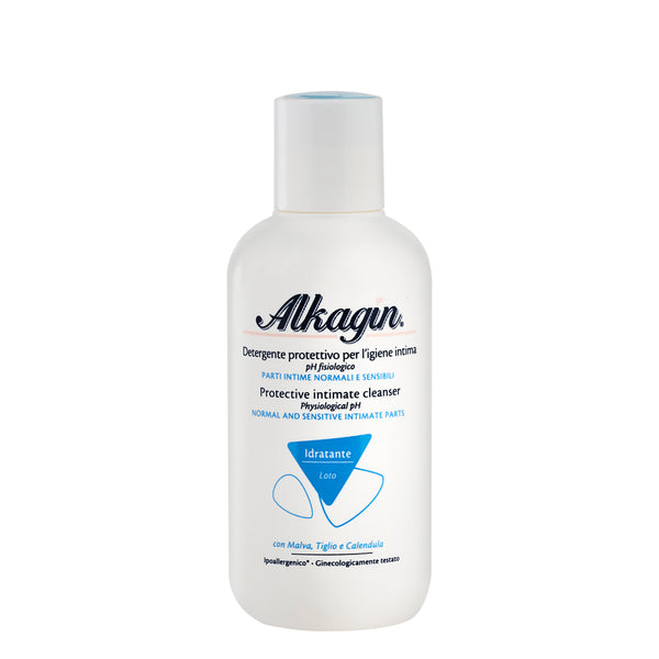 Alkagin protective intimate cleanser with physiological pH