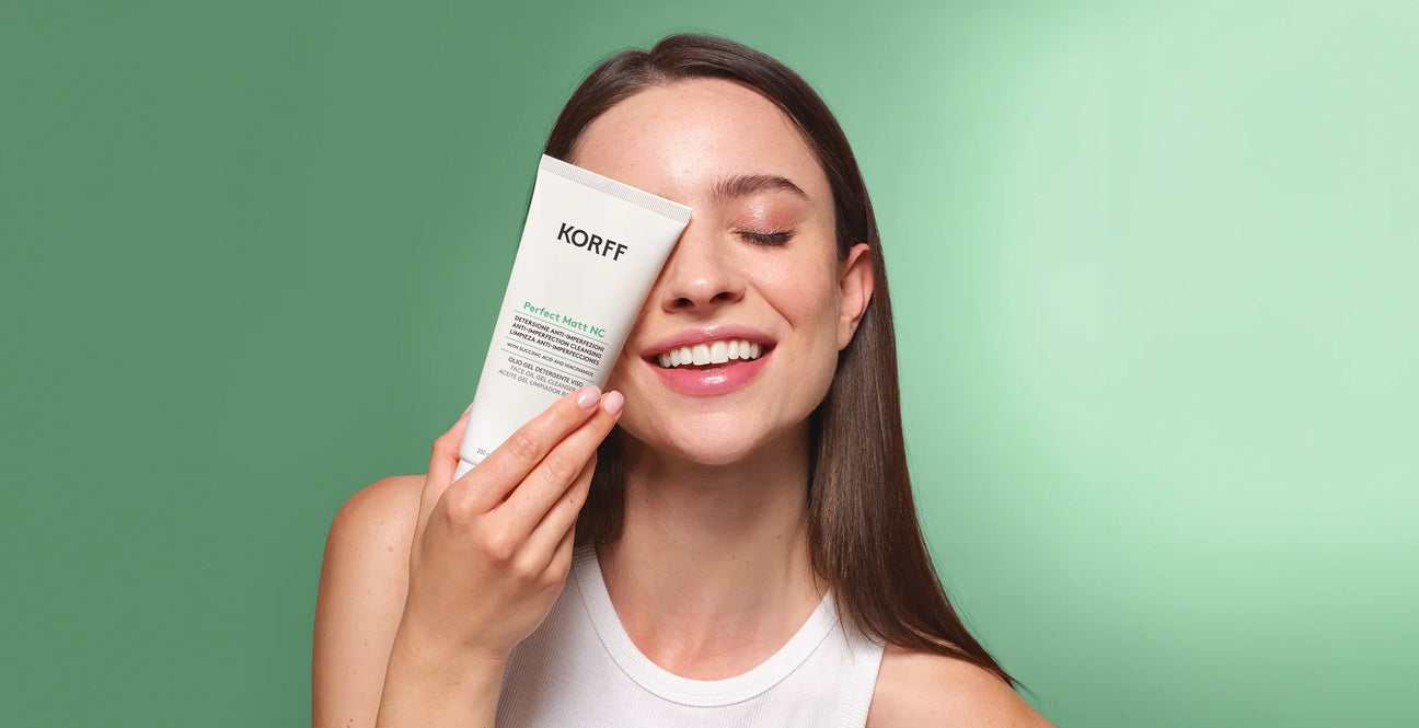 Korff – detersione viso per ogni tipo di pelle: latte, gel e mousse detergente