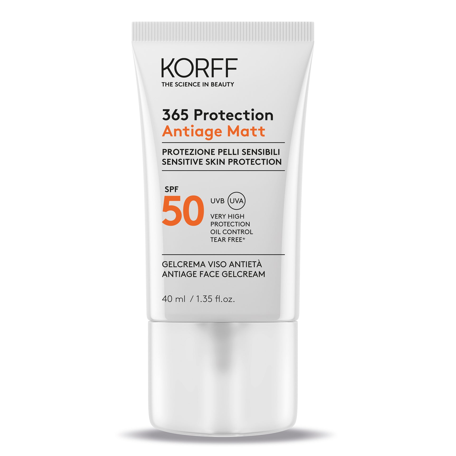 365 Protection Antiage Matt Gel Crema Viso Mattificante SPF50 - Cura della pelle e make up - Korff