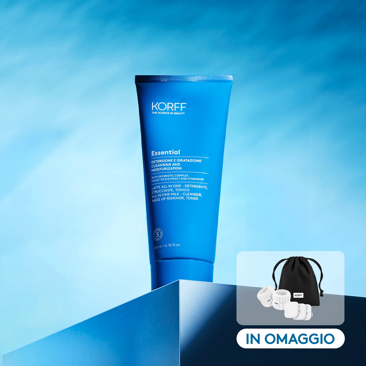 Essential Latte All In One Detergente Struccante Tonico