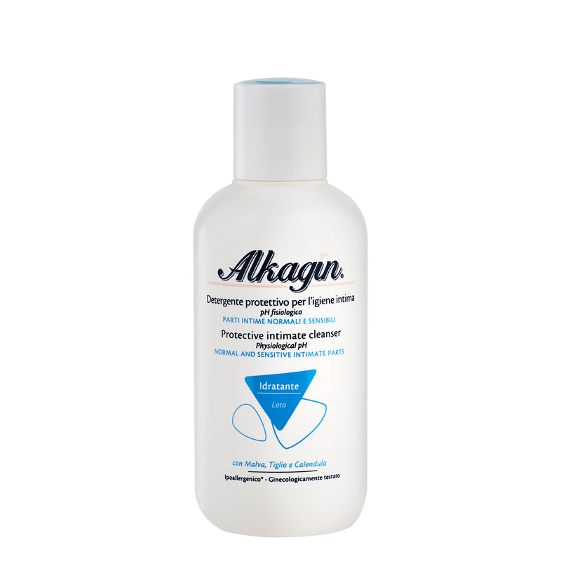 Alkagin protective intimate cleanser with physiological pH