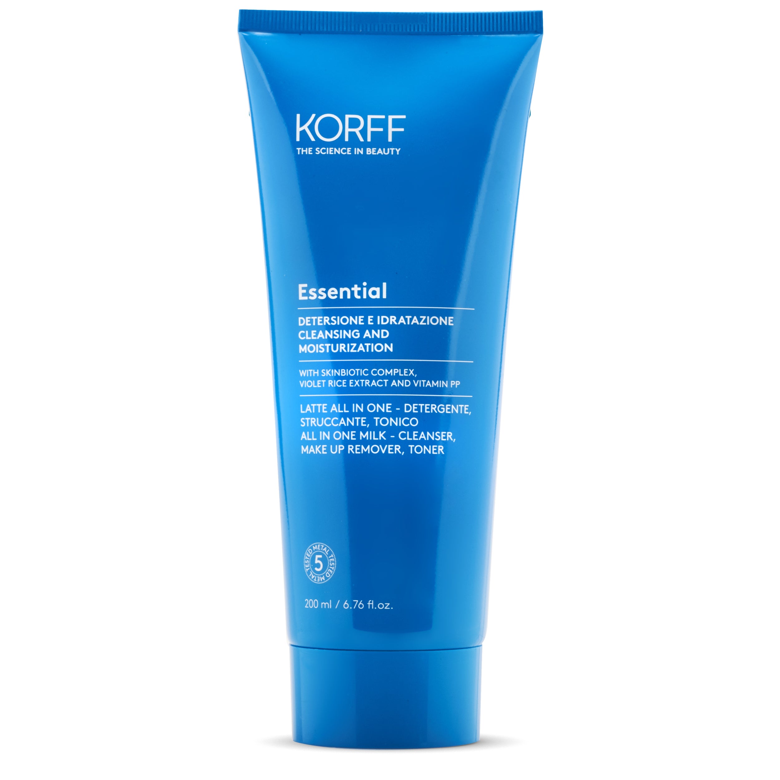 Essential Latte All In One Detergente Struccante Tonico - Korff
