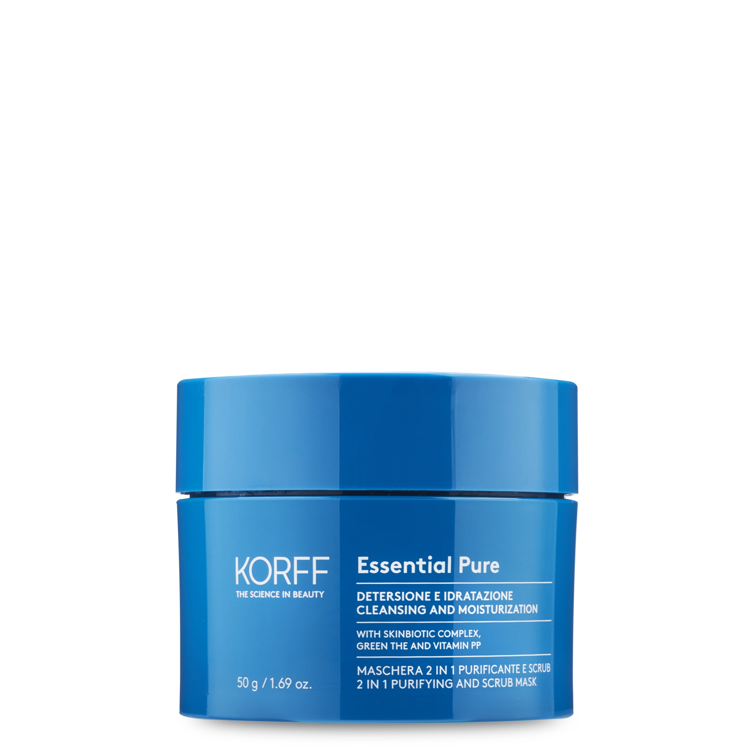 Essential Maschera 2 in 1 Purificante e Scrub - Korff