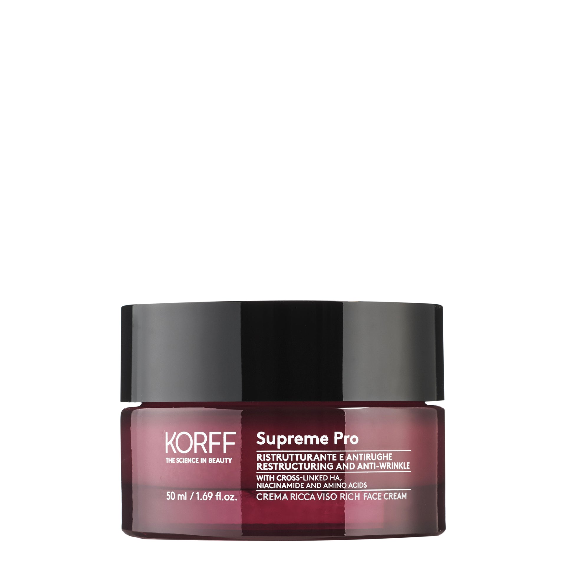 Supreme Pro Crema Ricca Viso - Cura della pelle e make up - Korff