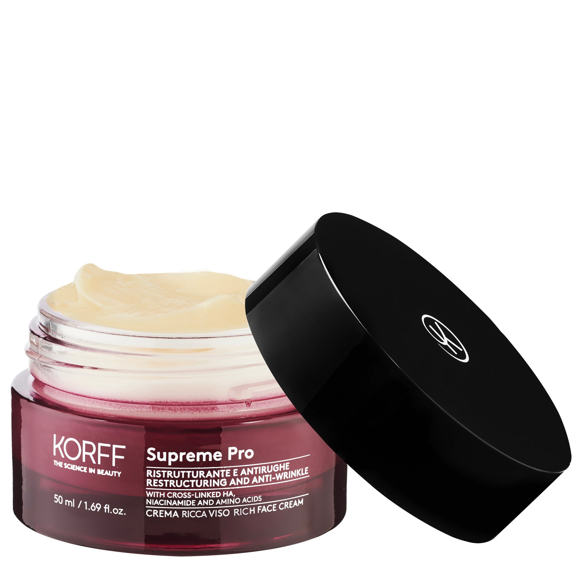 Supreme Pro Crema Ricca Viso - Cura della pelle e make up - Korff
