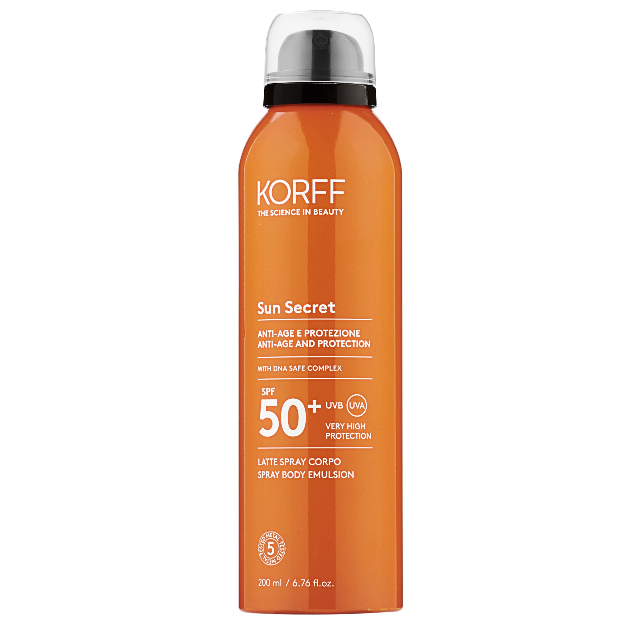 Latte Spray CORPO SPF 50+ - Korff