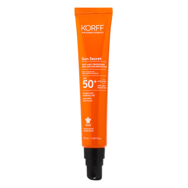 Sun Secret Fluido Viso Antimacchie SPF50+