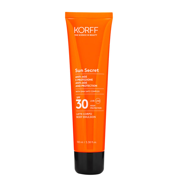 Sun Secret Latte solare Corpo Protettivo ed Anti-age SPF30